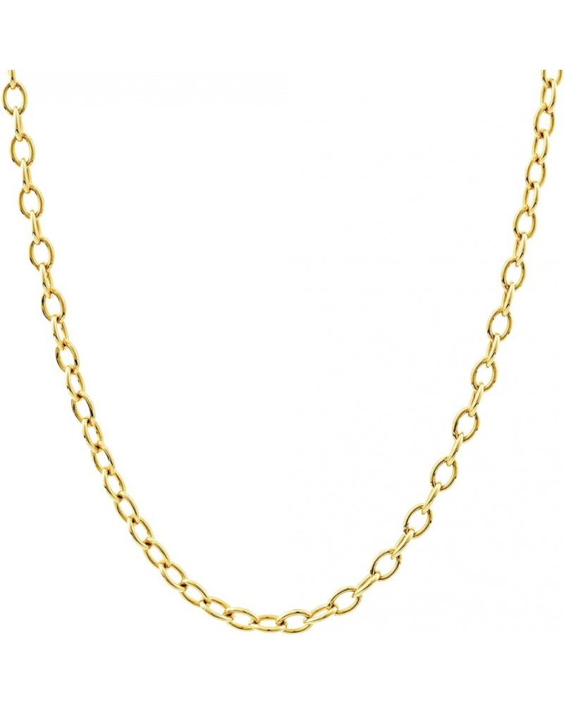 Gold Chain Necklace Collection for Women and Men - Box, Clip & Cable 24 Inches Cable (3.6mm) $16.40 Necklaces