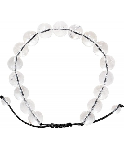 Metaphysical Bracelets - Gifts for Women Men Mom Kids Amplifier Quartz (Clear) 10mm Adjustable $11.28 Bracelets