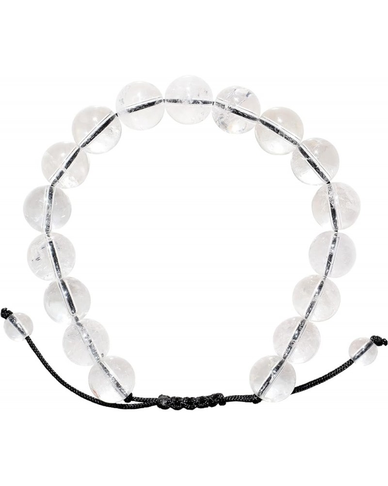 Metaphysical Bracelets - Gifts for Women Men Mom Kids Amplifier Quartz (Clear) 10mm Adjustable $11.28 Bracelets