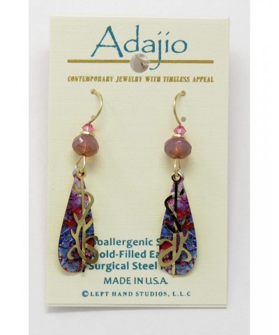 GP vine over colorful drop 8017 $14.28 Earrings