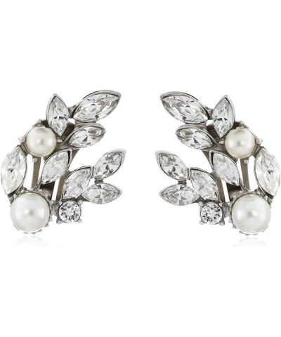 Pearl Cluster Clip On Earrings $38.37 Earrings