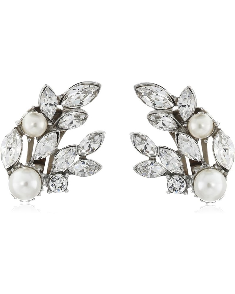 Pearl Cluster Clip On Earrings $38.37 Earrings