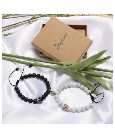 Bf Matching Braclets With Your Bf And Gf Beaded Bracelets For Women Men Lovers Best Friends Connecting Bracelets Eternal Love...