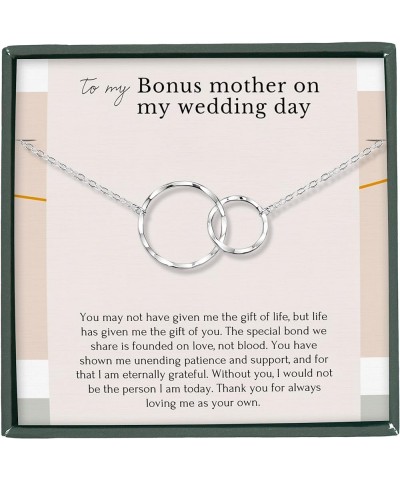 Mother of the Groom gifts Mother of the Bride Gifts on Wedding Day from Daughter Son Jewelry Necklace Gift Box 20. Bonus Mom ...