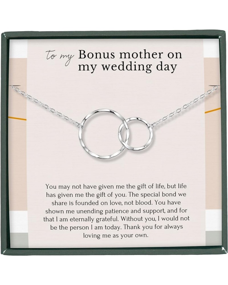 Mother of the Groom gifts Mother of the Bride Gifts on Wedding Day from Daughter Son Jewelry Necklace Gift Box 20. Bonus Mom ...