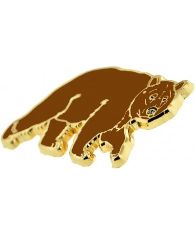 Brown Grizzly Bear Wild Animal Enamel Lapel Pin 10 Pack $17.38 Brooches & Pins