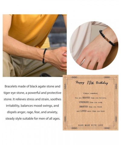 Birthday Gifts for Men Him,Bracelet for Men,Idea for Men, Husband, Boyfriend, Dad, Son, Brother and Nephew F $7.54 Bracelets