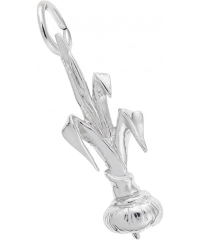Onion Charm, Charms for Bracelets and Necklaces White Gold $19.42 Bracelets