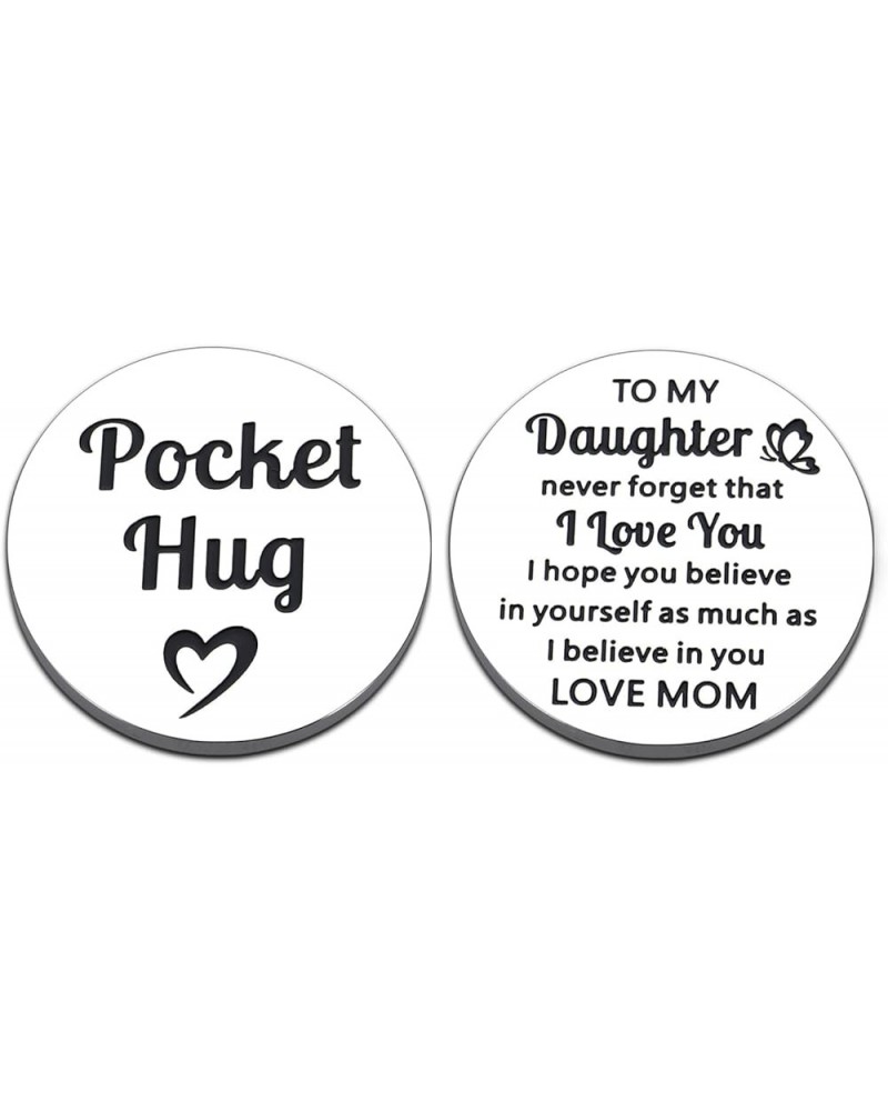 Pocket Hug Token for Women Cheer Up Gifts Inspirational Christmas Birthday Gifts To My Daughter $6.83 Pendants