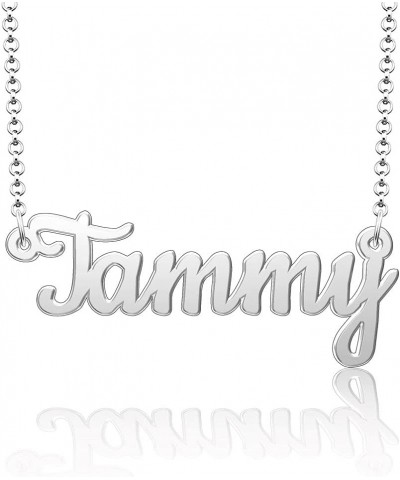 Custom Name Necklace Personalized 18K Gold Plated Nameplate Initial Necklaces Gift for Women Tammy $15.90 Necklaces