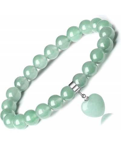 Healing Crystal Bracelets for Women 8mm Natural Stone Beaded Bracelets Gemstone Stretch Anxiety Crystal Bracelet Jewelry Gift...