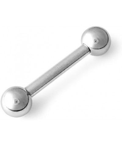 316L Surgical Steel Straight Barbell 12g 1.63 Inches $12.00 Body Jewelry