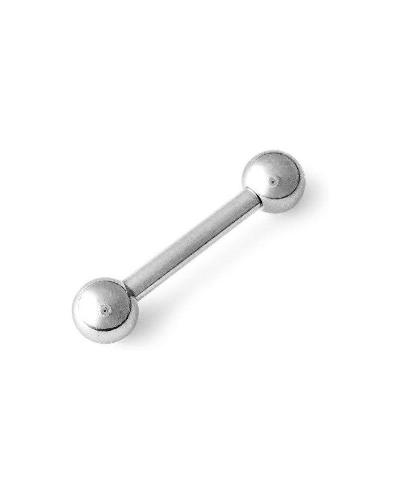 316L Surgical Steel Straight Barbell 12g 1.63 Inches $12.00 Body Jewelry