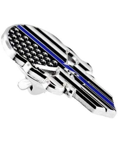 Thin Blue Line Lapel Pin 5 Pack Skull Police $30.47 Others