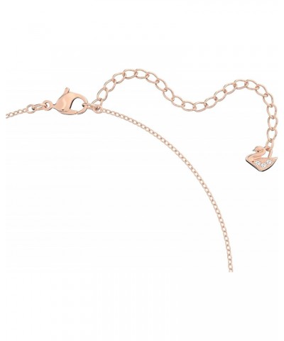 Lilia Y necklace, Butterfly, White, Rose-gold tone plated $47.90 Necklaces