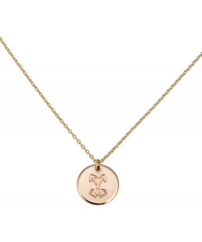 Inspirational Women's 16 inch 18k Gold Plated Charm Necklace Warrior Gold $15.03 Necklaces