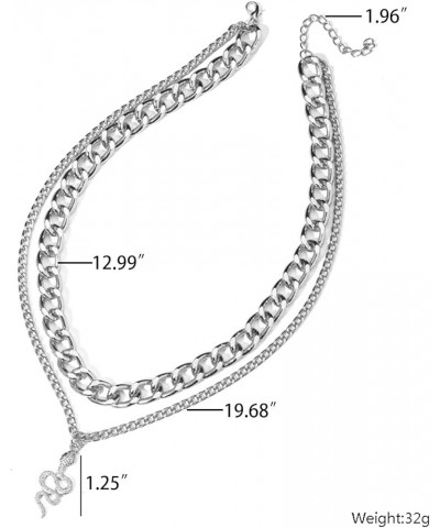 Snake Jewelry for Women Glexible Snake Choker for Women Bendable Snake Bracelet Snake Necklace for Snake Costume Accessories ...