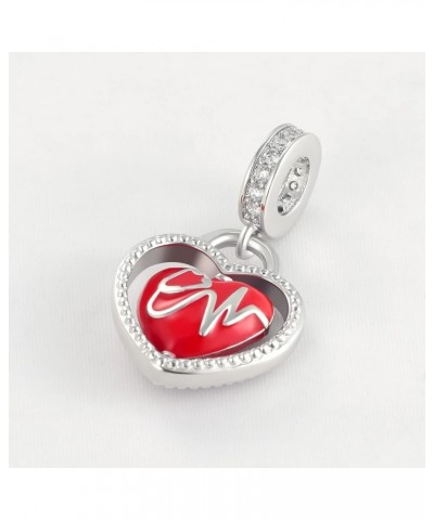 Guidance Angel Wing Key Lock Arrow Heart Charm Cubic Zirconia Bead for Pandora Bracelet Heartbeat $8.69 Bracelets