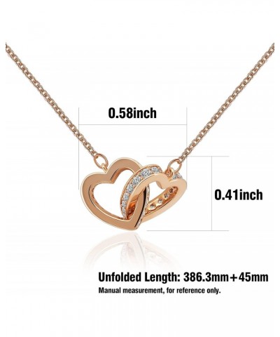 Necklaces for Women SEABOW 925 Sterling Silver cubic zirconia Women Necklace 18K Gold Plated Women Jewelry Ideal Gift for Wif...