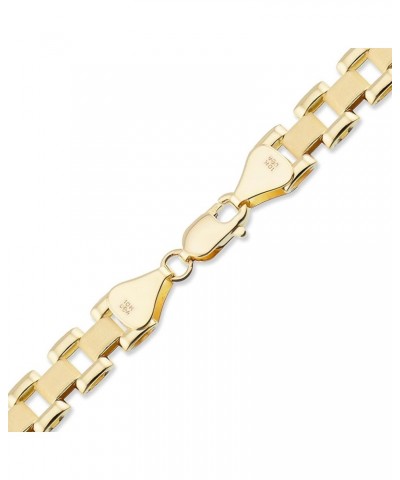 10K Real Gold 6 MM, 8 MM, 10 MM, 12 MM, Presidential Watch Band Style Link Chain Necklace 6 MM 28 inches $446.99 Necklaces