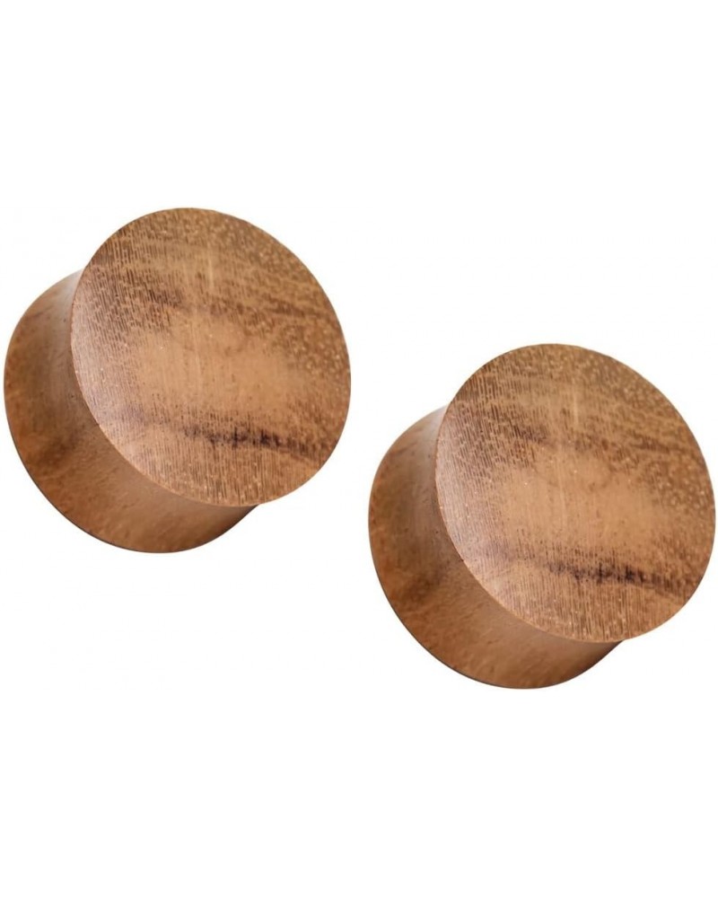 Organic Teak Wood Saddle Plugs, Sold as a Pair 19mm (3/4") $10.72 Body Jewelry