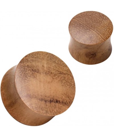 Organic Teak Wood Saddle Plugs, Sold as a Pair 19mm (3/4") $10.72 Body Jewelry