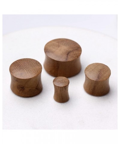 Organic Teak Wood Saddle Plugs, Sold as a Pair 19mm (3/4") $10.72 Body Jewelry