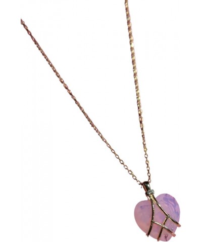 Diamond Chateau Heart Necklace Perfect Size, 925 Sterling Silver Gold $31.96 Necklaces