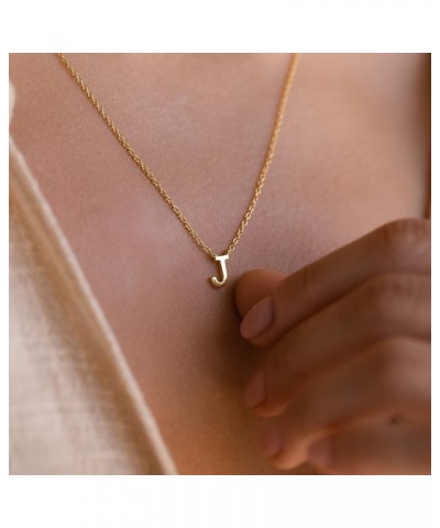 Custom Initial Letter Necklace 925 Sterling Silver Personalized Gift for Mom C 18k gold $12.67 Necklaces