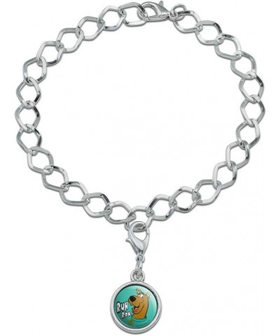 Scooby-Doo Ruh Roh Silver Plated Bracelet with Antiqued Charm Chrome $8.49 Bracelets