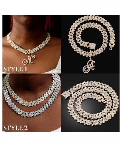 Adult Women's Gold and Silver Zinc Chain Necklace with Cursive Links Silver B $10.12 Necklaces