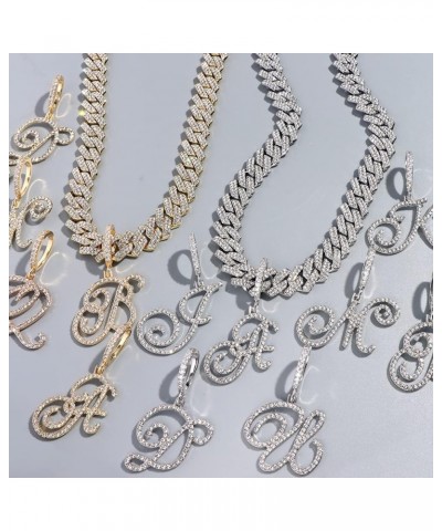 Adult Women's Gold and Silver Zinc Chain Necklace with Cursive Links Silver B $10.12 Necklaces