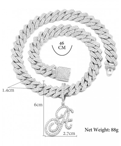 Adult Women's Gold and Silver Zinc Chain Necklace with Cursive Links Silver B $10.12 Necklaces