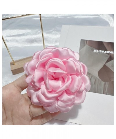 Dainty Peony Flower Brooches Pins Delicate Chiffon Rose Flower Brooch Classic for Wedding Party Dance Banquet for Women Ladie...