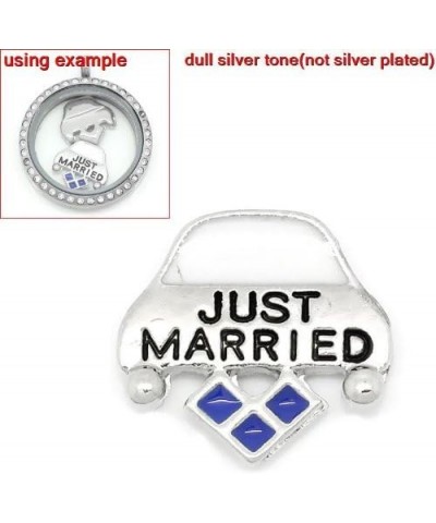 Floating Locket Charm Just Married $8.39 Bracelets