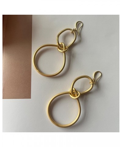 Gold Hoop Earrings for Women Long Earings Jewelry Gifts $19.03 Earrings