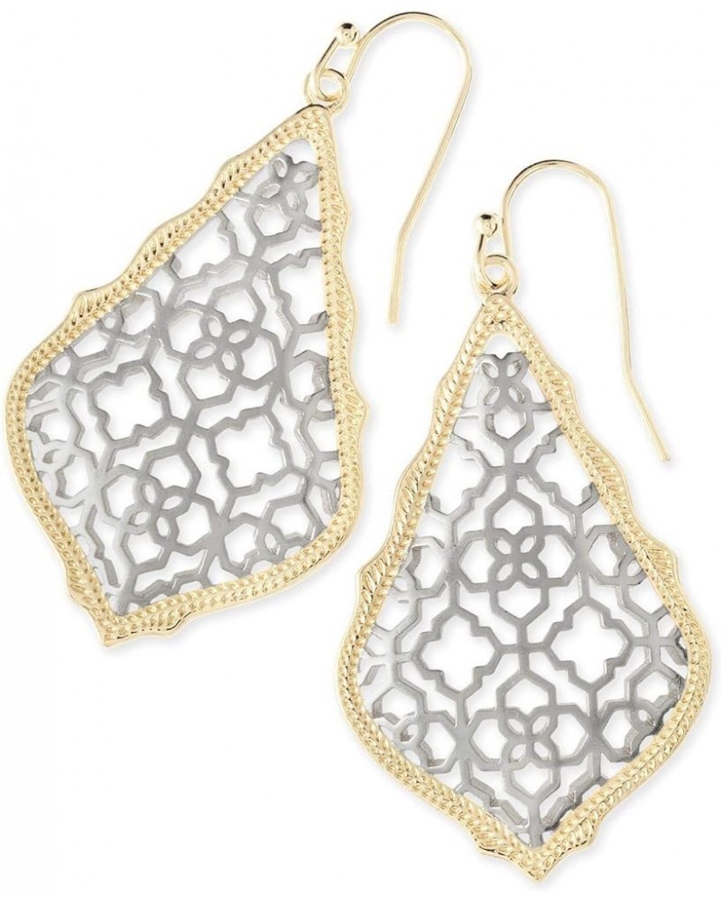 Addie Drop Earrings for Women in Filigree, Fashion Jewelry RHODIUM AND GOLD-PLATED MIX $37.92 Earrings